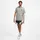 Nike Sportswear Club Herren-T-Shirt Dark Grey Heather/Black XS