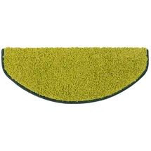 Karat Shaggy-stufenmatte Barcelona Halbrund 23,5 x 65 cm