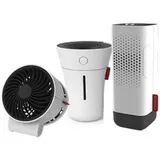 Boneco Bundle persönliche Luftbehandler Tischventilator Vernebler Set weiß
