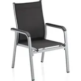 Kettler Basic Plus Stapelsessel 65,5 x 69,5 x 98 cm champagner/mocca