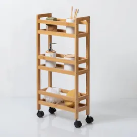 Five Schmaler Bambuswagen mit Rollen