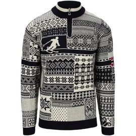 Dale of Norway History Sweater - Wollpullover - blau|weiß