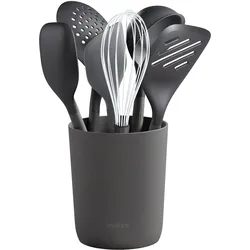 ZYLISS 7-teiliges Küchenhelfer-Set aus Kunststoff mit Weizenstrohfasern