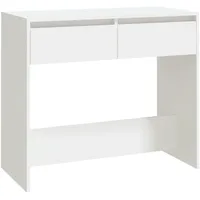 VidaXL Konsolentisch Weiß 89x41x76,5 cm Holzwerkstoff