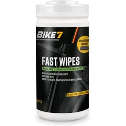 Fahrradzubehör Reinigungstücher - Bike7 Fast Wipes+Microfibre Putztuch 70 Stck Einheitsfarbe 450ML