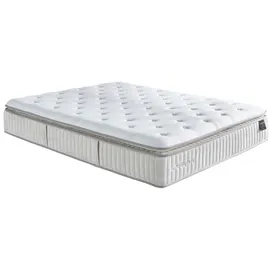 pointhome Boxspringbett Set 160 x 200 H3/H4, Bohembedd Bett-Set ohne oder mit Nachttischen, 5-lagige Taschenfederkern-Matratze mit topper, Höhe 32 cm