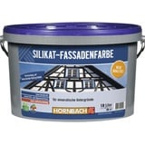 Hornbach Silikat-Fassadenfarbe weiß 10 L