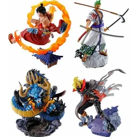 Megahouse One Piece Petitrama PVC Mini-Statue Logbox Re Birth Wano Kuni Vol. 1 Set 9 cm