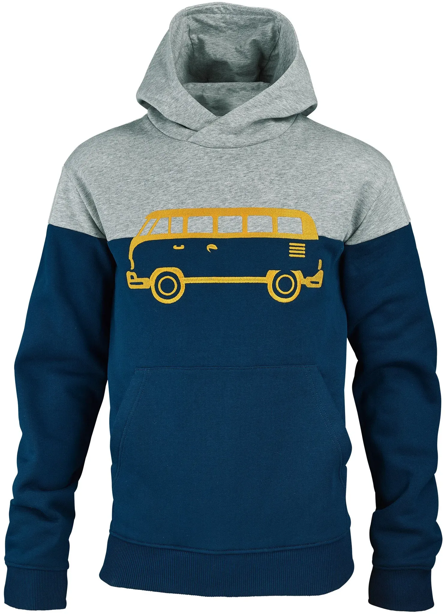 Wheeldom Hoodie Lovelingsteil, darknavy-greymelange, 3XL