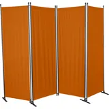 Angerer Paravent 4-TLG. PE Terracotta,