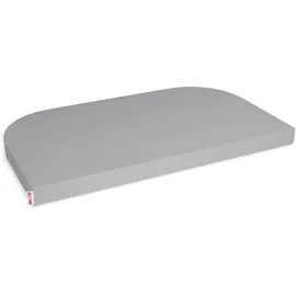 babybay Spannbettlaken Stoff Grau 50 x 89 cm