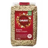 midsona Davert Braune Teller-Linsen bio