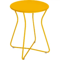 Fermob COCOTTE Hocker aus Stahl 45x34x45 cm - Honig