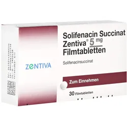 SOLIFENACIN SUCCINAT Zentiva 5 mg Filmtabletten 30 St