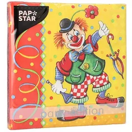 Papstar Servietten, 3-lagig 1/4-Falz 33 cm x 33 cm Cocotte
