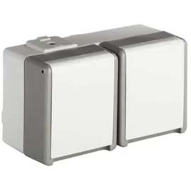 Siemens Schuko-Steckdose 2-fach Grau