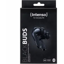 Intenso Black Buds T300A, True Wireless Stereo (TWS), Anrufe/Musik/Sport/Alltag,