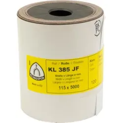 Klingspor Rolle KL 385 JF, LxB 115X5000, Korn 120