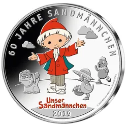 2 Ausgaben zum Preis von 1 – Start in die offizielle Silber-Kollektion "Unser Sandmännchen"!