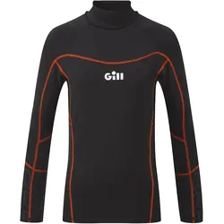 Gill Kinder Langarmshirt Hydrophob - schwarz