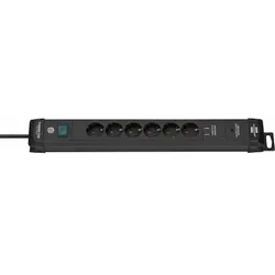 Brennenstuhl Premium Line USB Power Delivery Steckdosenleiste 6-fach 3m schwarz