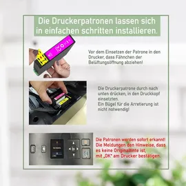 Druckerparadies 502XL schwarz + gelb