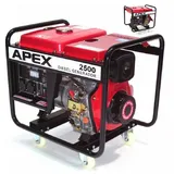 Apex Stromerzeuger Diesel Stromerzeuger Generator Notstromaggregat 2500 06283, (1-tlg)