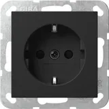 Gira Schuko-Steckdose Unterputz Schwarz 1 St.