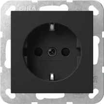Gira Schuko-Steckdose Unterputz Schwarz 1 St.