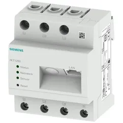 Siemens 7KT1260 Datenmanager, 3-phasiges Messgerät, max. 96 Verbraucher, integrierter Webserver