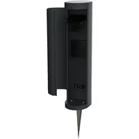 Novatool Steckdosenturm 2-fach 1 St. Grau