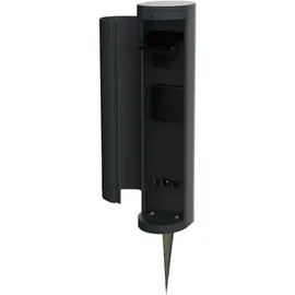 Novatool Steckdosenturm 2-fach 1 St. Grau