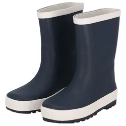 Gummistiefel APOLLO "KINDER STIEFEL", Kinder, Gr. 31/32, blau (navy), Obermaterial: 100% Gummi, unifarben, casual, Schuhe, Regenschauer ist kein Hindernis