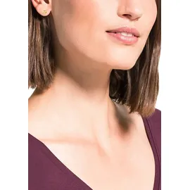 Amor Paar Ohrstecker AMOR "2013476", gold (goldfarben), Ohrringe, Damen, Gelbgold 375