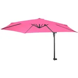 MCW Wandschirm Acerra 3m Neigbar Pink-Rosarot