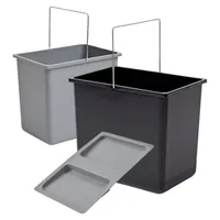 HAILO Inneneimer 18 l Schwarz/Grau