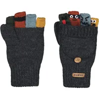 Barts Puppeteer Bumgloves, dark heather (19) 4