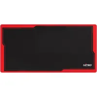 Nitro Concepts DM12 Gaming-Mauspad Schwarz, Rot