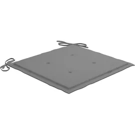 vidaXL Klappbare Gartenstühle mit Kissen 41 x 41 x 88 cm braun 4 St.