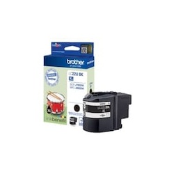 Brother LC-22UBK original Druckerpatrone schwarz Pigmenttinte InkBenefit 2.400S.