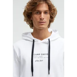 Camp David Hoodie Weiß S