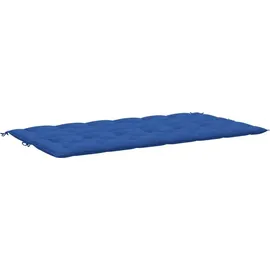 vidaXL Bankauflage 200 x 50 x 7 cm blau 2 St.