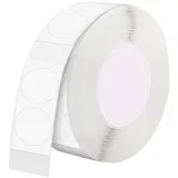 Niimbot Etiketten, Thermal labels stickers T Thermoetiketten, rund, weiß, 14 x 28 mm, 220 Stück,