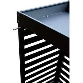 Elephant Gin Wärmepumpenverkleidung WPV-14050-AP mit Pflanzendeckel grau