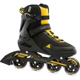 Rollerblade SPARK 80 Inline Skate 2021 Black/Saffron yellow 44,5