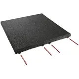Terrasoft Fallschutzplatte 3 cm Schwarz 10 m2 Paket