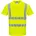 Baumwoll-Comfort-Warnschutz-Kurzarmshirt Größe XXXL Farbe gelb