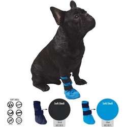 Grande Finale Sicherheitsschuhe (innen weich, schwarz) XL 10cm (Hundeschuhe), Hundebekleidung