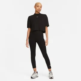 Nike Sportswear Classics High-Waist 7/8-Leggings Damen 010 - black/sail