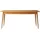 Tikamoon Esstisch 180 x 78 x 80 cm beige